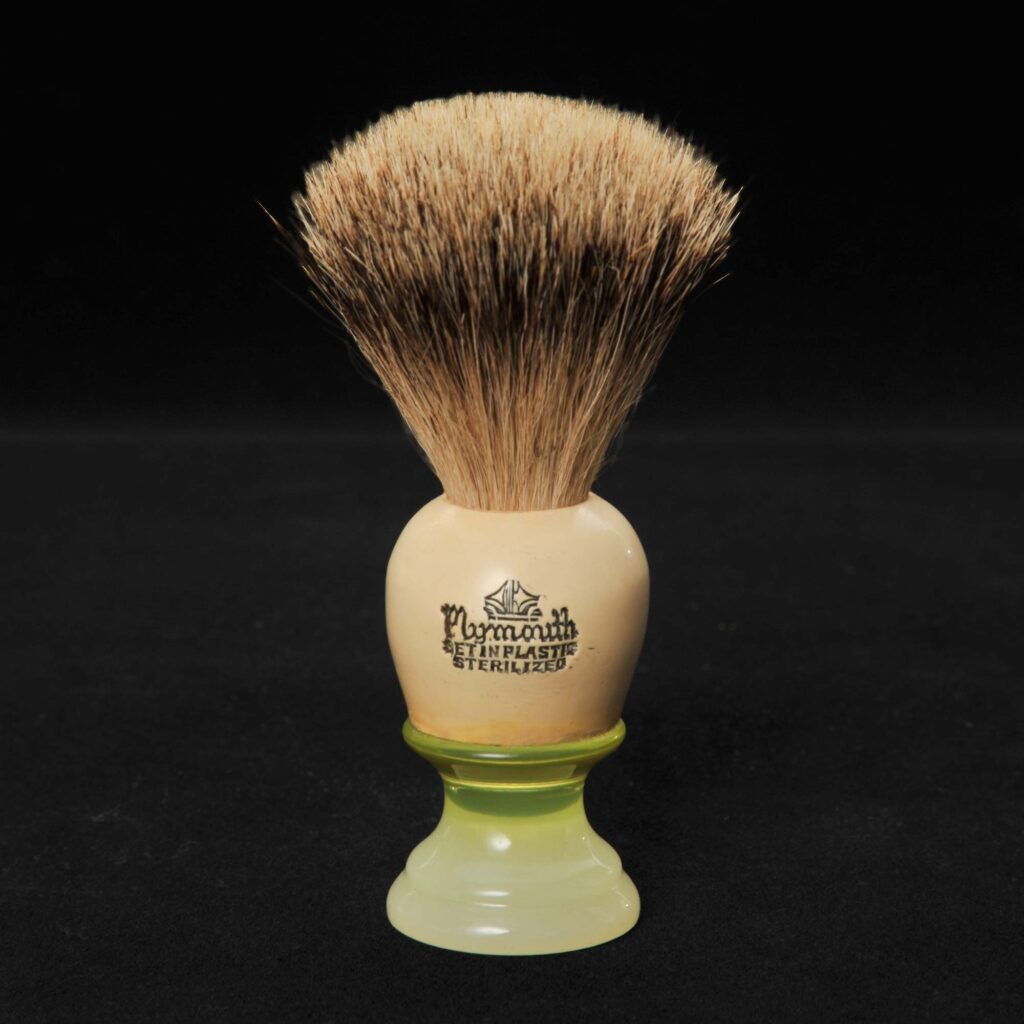 シェービングブラシ（昭和天皇 御調髪用道具）