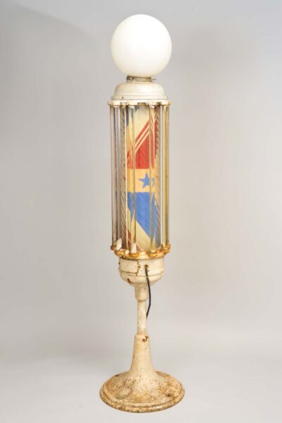 スタンド式サインポール（昭和）大野孝次郎氏（東京）寄贈